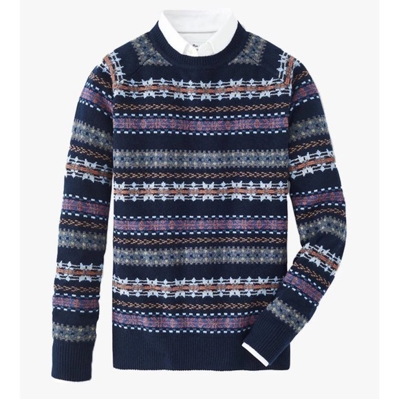 Peter Millar Mountainside Wicked Fair Isle Sweater - Picture 3 of 8